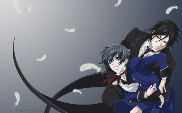 Black Butler Sebastian Wallpaper Free Download.