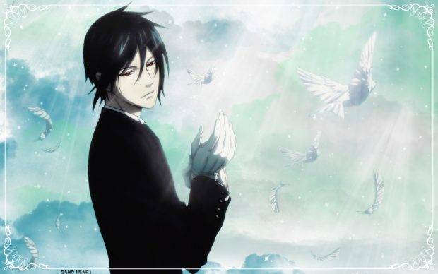 Black Butler Sebastian Wallpaper for Desktop.