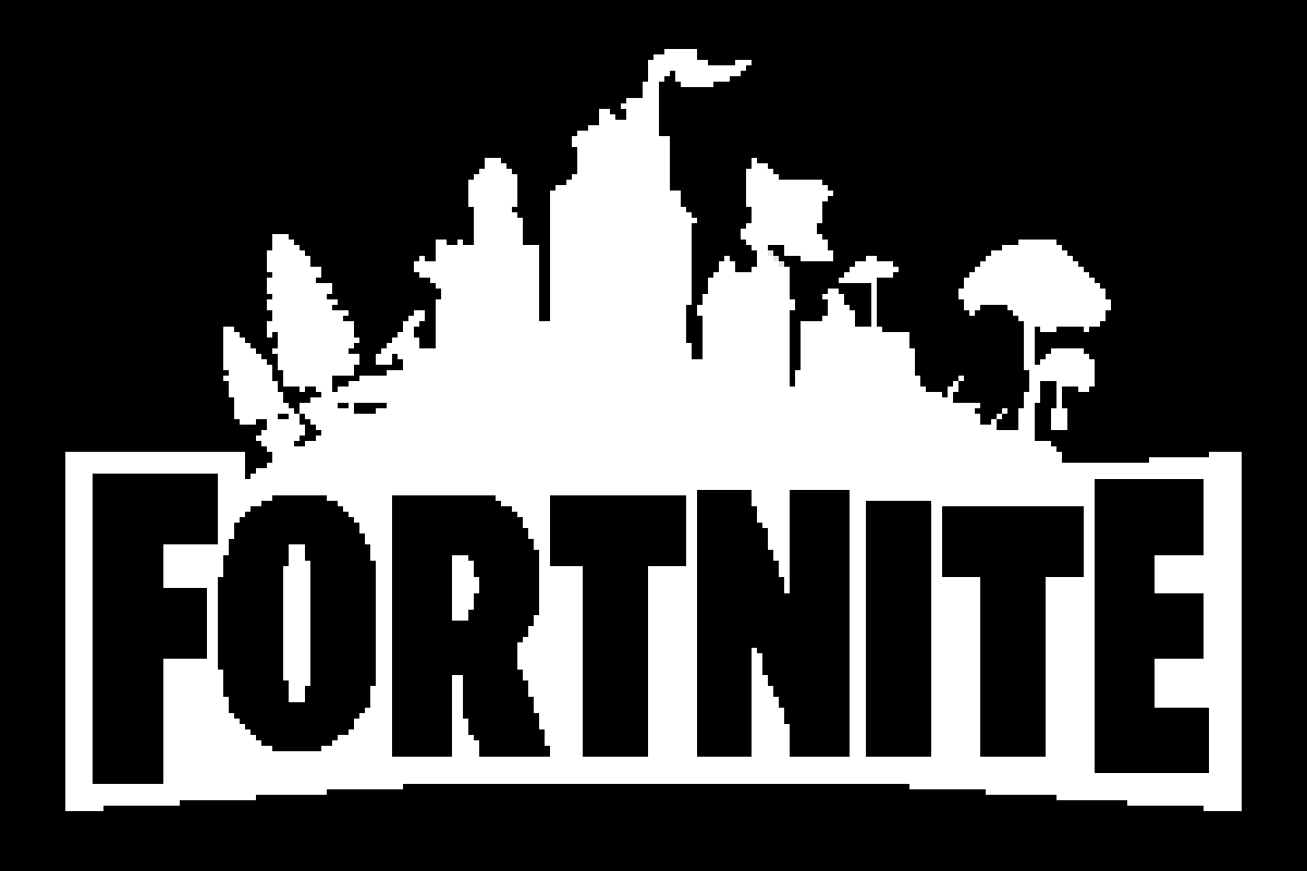 Pixilart - Fortnite Logo by TylerPatterson