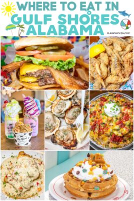 collage of food photos with text overlay