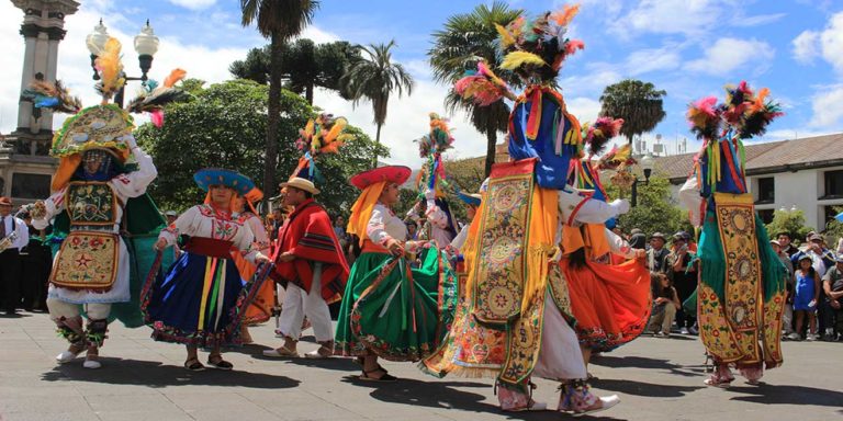 Inti Raymi. Riobamba, Ecuador