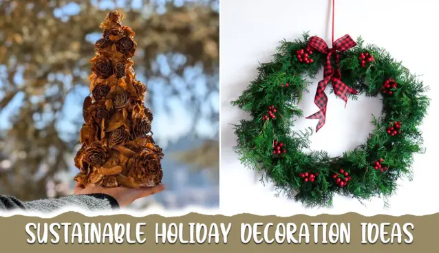 sustainable holiday decoration ideas