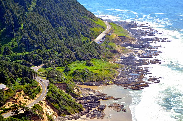 Cape Perpetua viewpoint on the Oregon Coast Trail