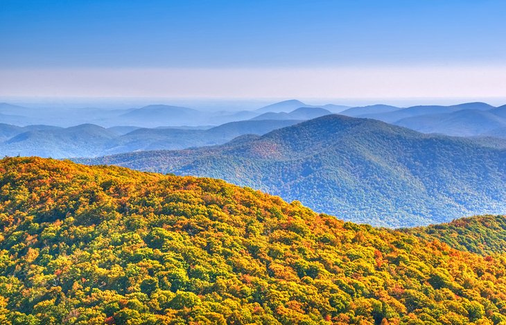 Spectacular view from Brasstown Bald