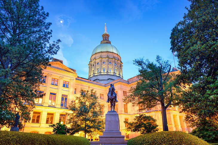 Georgia State Capitol building in Atlanta