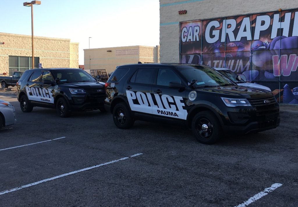 Police patrol explorer decals wrap