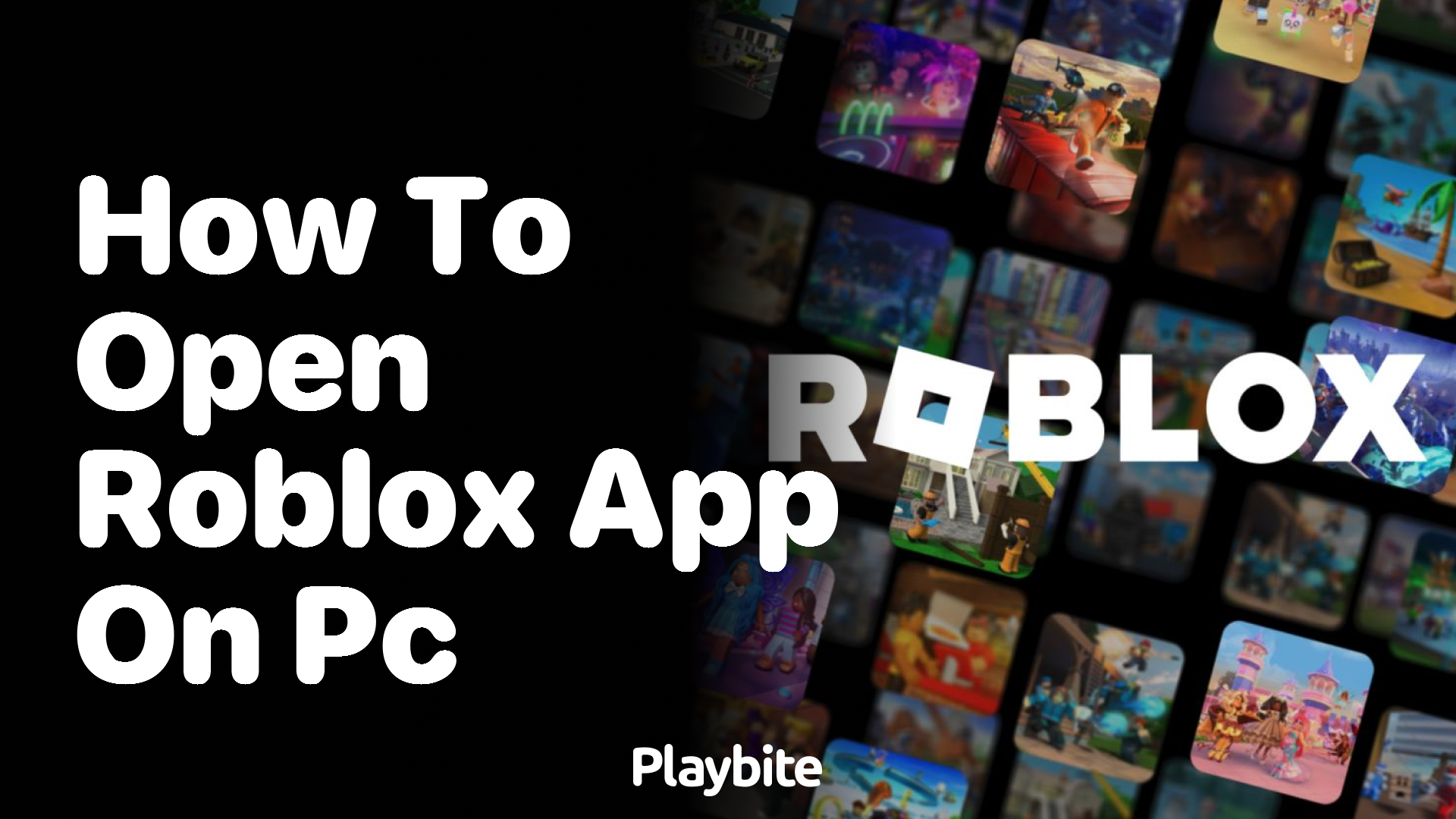 How to Open the Roblox App on Your PC - Playbite