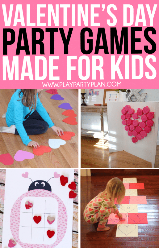 Great Valentine's Day games for kids classroom parties