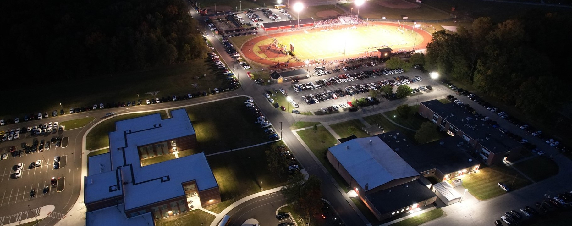 campus night shot