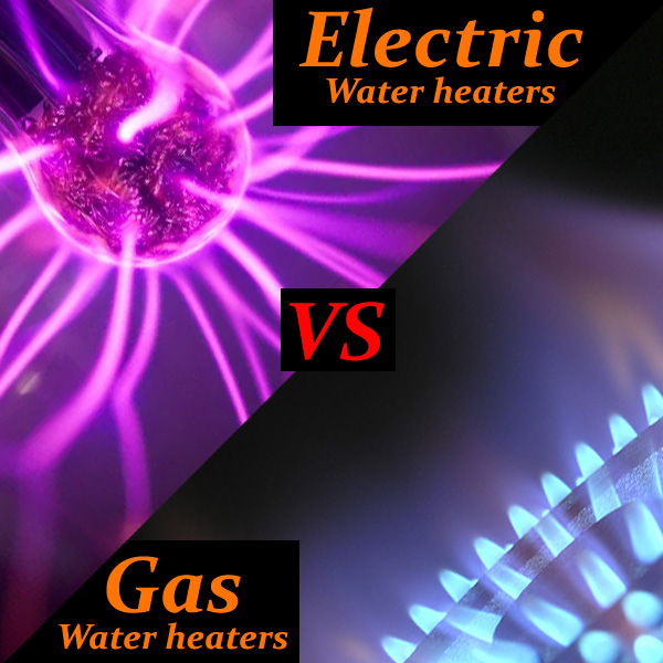 Gas vs electric water heaters