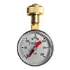 Water pressure testing gauge