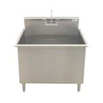 free standing extra deep tuba sink