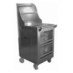 Stainless steel fry cart