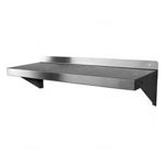 Stainless steel commercial kitchen shelf