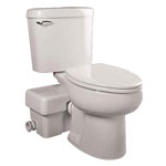 Liberty macerating toilet system