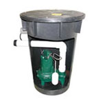 outdoor sewage system