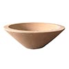 Laila conical sandstone bathroom sink