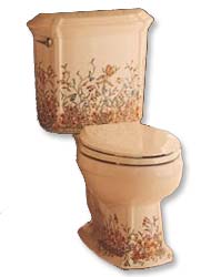 English Trellis Kohler toilet