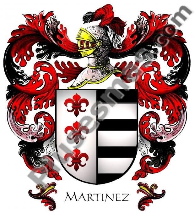 Escudo del apellido Martínez