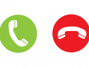 phone icons, call buttons, communication symbols, green red phone, Call PNG