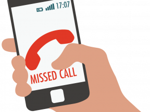 missed call notification, smartphone alert, communication reminder, mobile phone signal, Call PNG