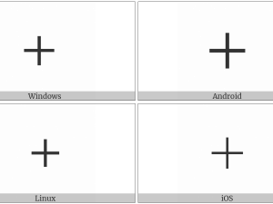 operating systems, software platforms, Windows, Android, Linux, iOS, Plus Symbol PNG