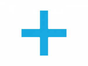 plus sign, addition symbol, blue cross, mathematical operator, Plus Symbol PNG