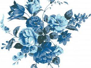 Blue Flower PNG Free Image