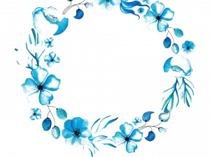 Blue Flower PNG Picture