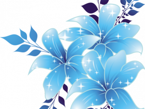 Blue Flower Spring PNG Photo