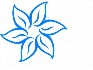 Blue Flower Spring PNG Pic