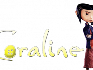 Coraline, animated film, dark fantasy, adventure story, Coraline PNG