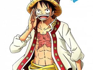 anime character, pirate theme, adventure series, manga hero, Luffy PNG