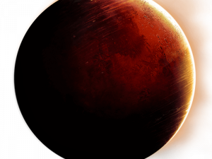 red planet, celestial body, cosmic landscape, space art, Mars PNG