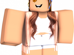 Roblox Female Avatar character, virtual avatar, gaming fashion, animated figure, Roblox Avatar PNG