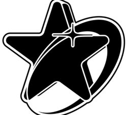 y2k star icon, silhouette black star, graphic star, black decorative star, Y2k Star PNG, Y2k Star PNG