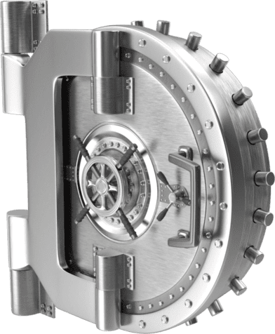 Bank Vault Door PNG File