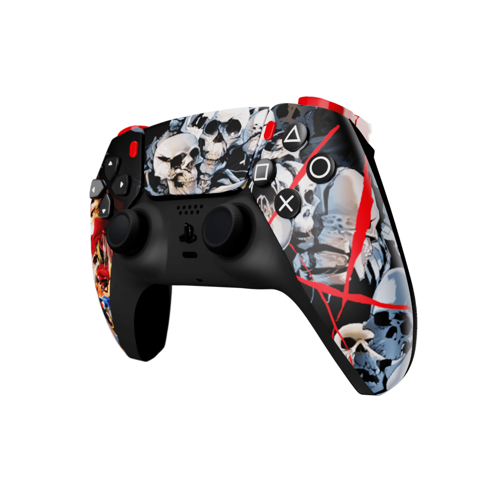 gaming controller, PlayStation accessory, custom design, video game gear, PS5 Controller PNG