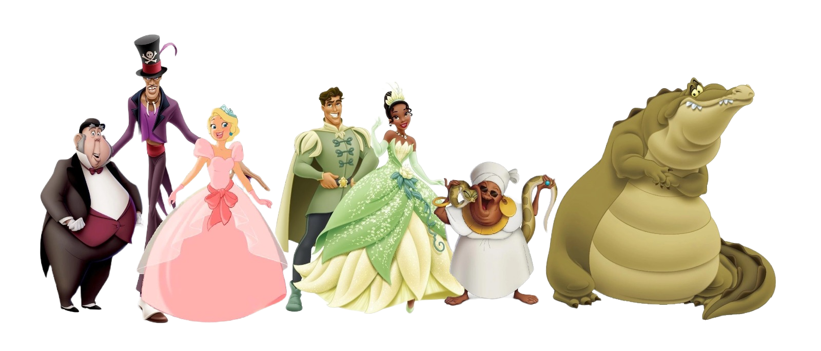 Princess And The Frog PNG HD Image