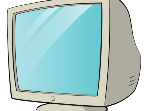 Playful Y2K Television Design PNG