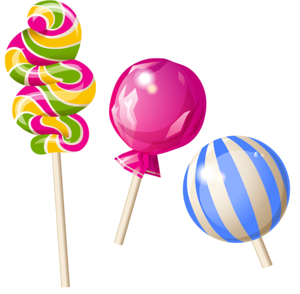 lollipops, candy, sweets, colorful treats, Candy PNG