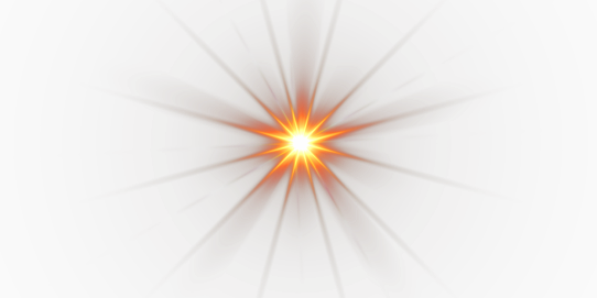 sunburst, radiant light, glowing star, luminous effect, Lens Flare PNG