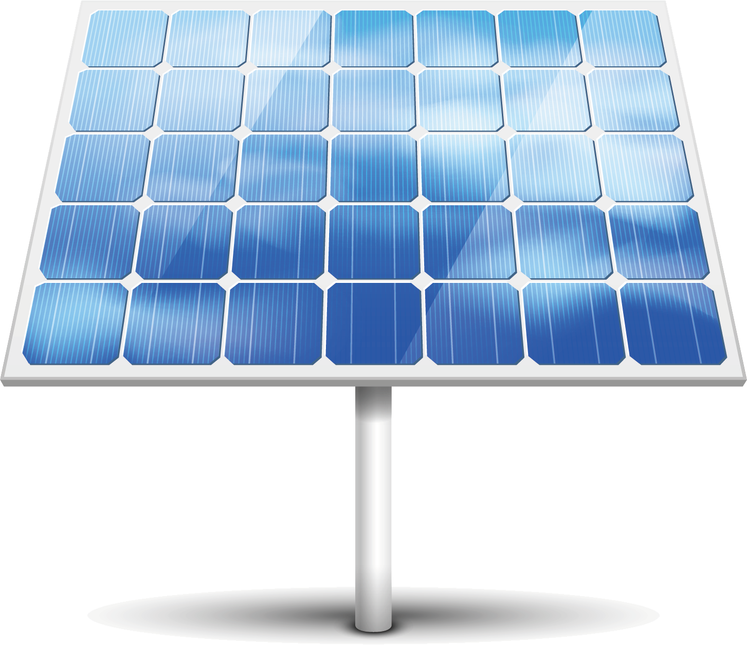 solar panel, photovoltaic cells, renewable energy, clean power, Solar Panel PNG