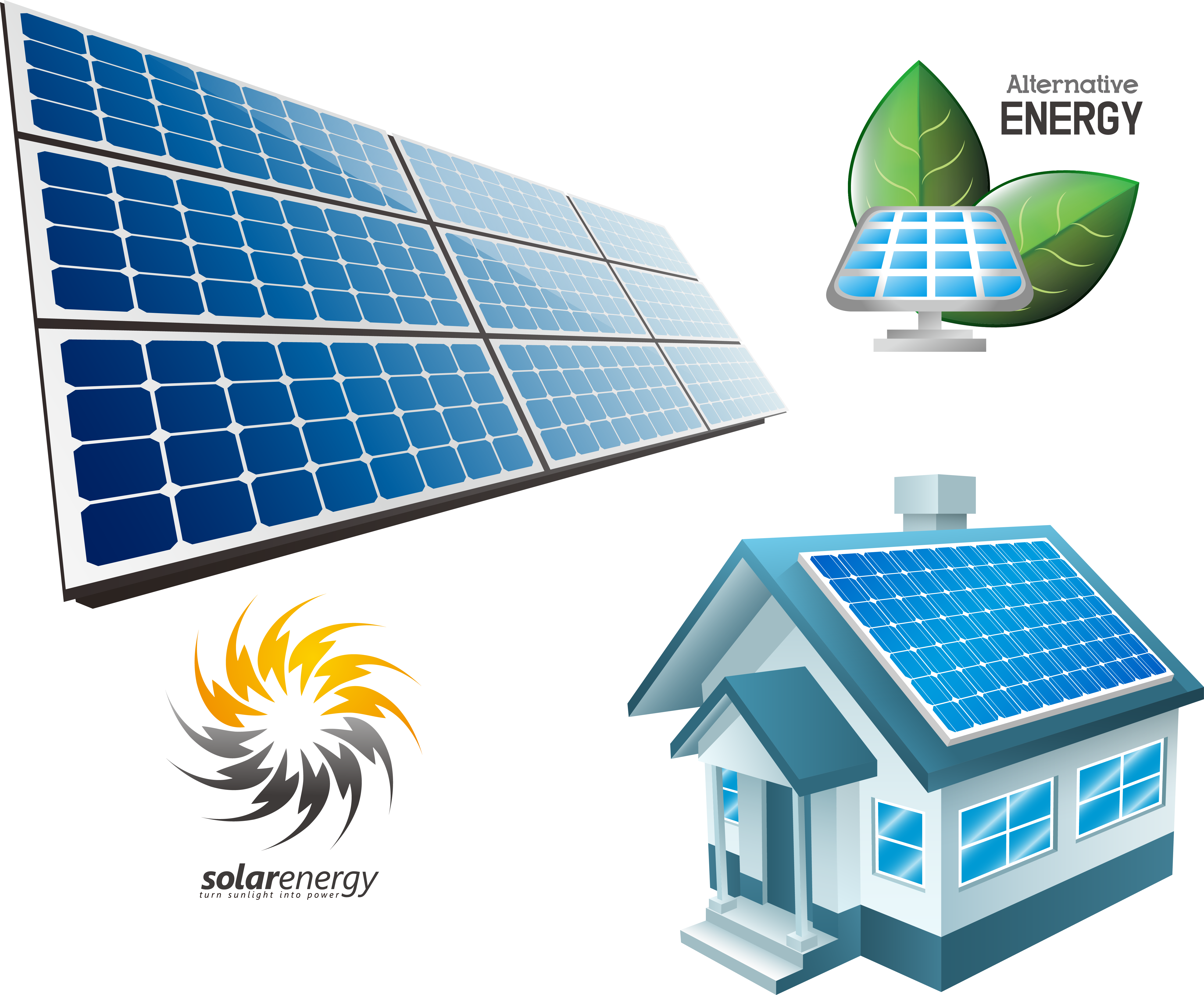 solar panels, renewable energy, eco-friendly homes, photovoltaic systems, Solar Panel PNG