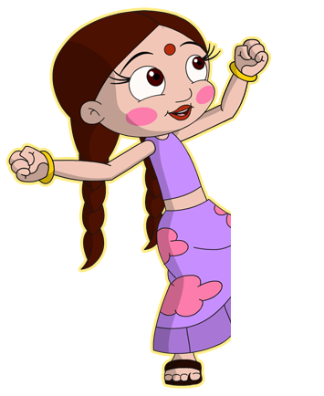 Chhota Bheem Chutki Girl PNG