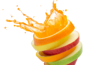 fruit splash, colorful fruit slices, citrus juice, fresh fruit stack, Fruit PNG