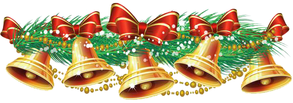 Christmas bells, festive decoration, holiday ornaments, seasonal wreath, Christmas Bell PNG