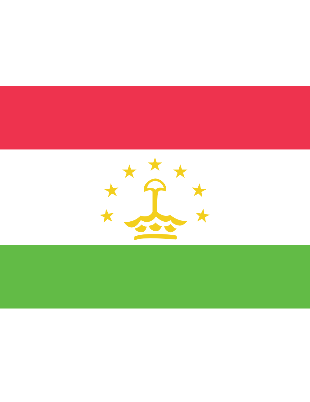 Tajikistan Flag PNG Picture