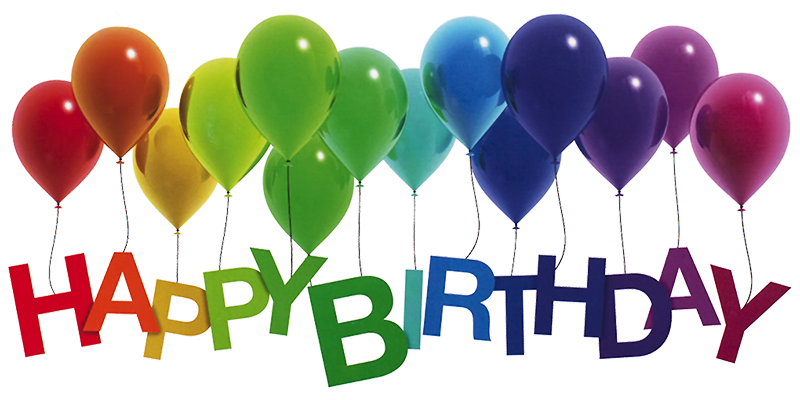 Happy Birthday Balloons Clip Art Transparent