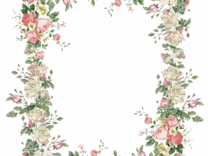 Floral Frame PNG HD Image